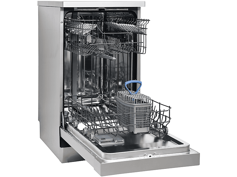 Lavavajillas libre instalación 45 cm - Sauber SERIE 1-DW453X V, 4 programas, 44,8 cm, Inox — foto 1