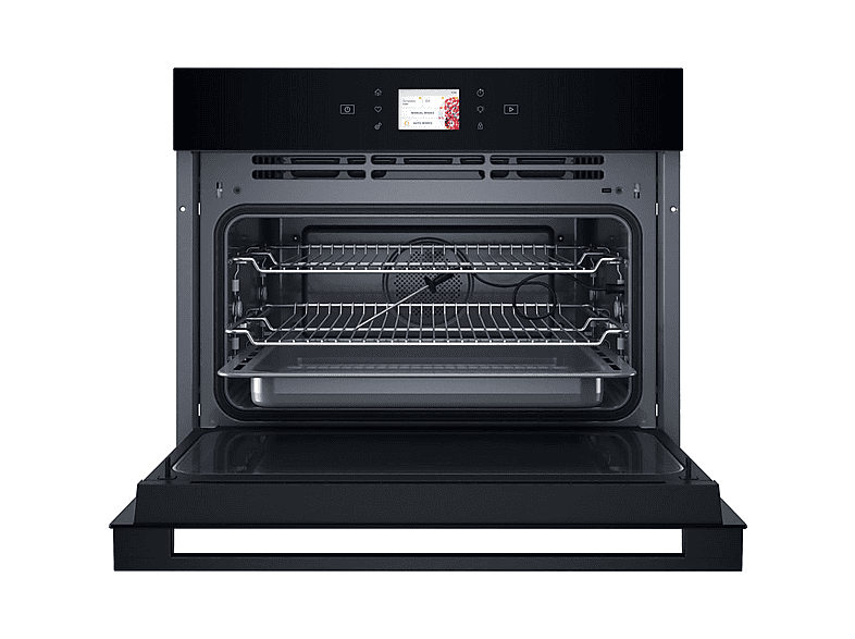Microondas integrable - Whirlpool WCW9O7PHTSB, 7 potencia, 53 l, Negro — foto 2