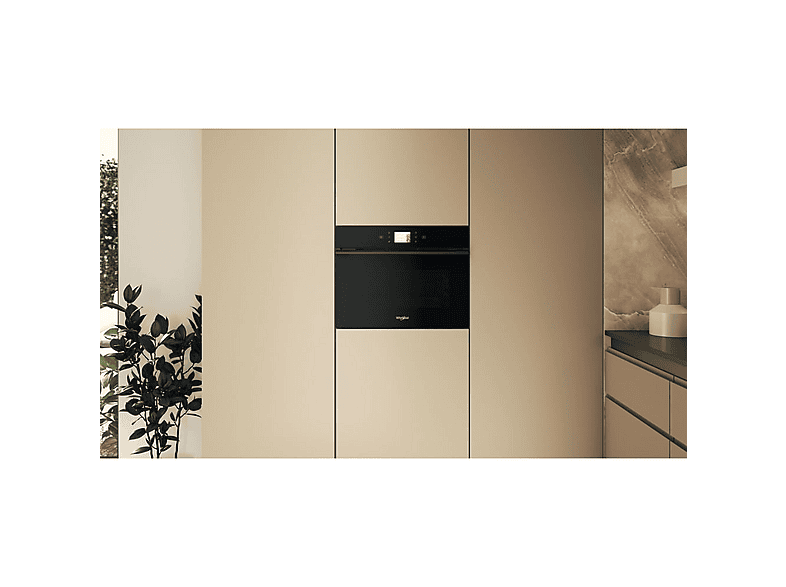 Microondas integrable - Whirlpool WCW9O7PHTSB, 7 potencia, 53 l, Negro — foto 4