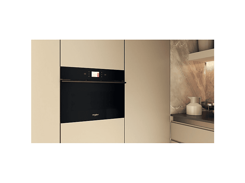 Microondas integrable - Whirlpool WCW9O7PHTSB, 7 potencia, 53 l, Negro — foto 5