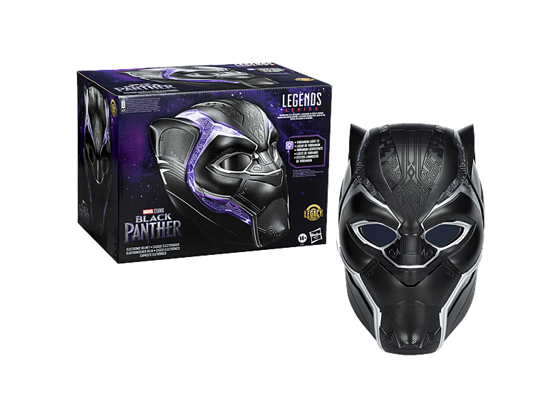 Figura - Black Panther Marvel Legends Series - Black Panther - Casco electrónico para juego de rol, 2 año(s), Plastic — foto 3