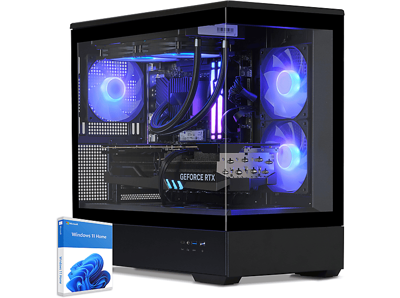 PC Gaming - Sedatech UCCA835I1I1HF, AMD Ryzen 7 9800X3D 8x 4.7Ghz (max 5.2Ghz), 32 GB RAM, 2000 GB SSD, GeForce RTX™ 5080, Windows 11 Home, Negro