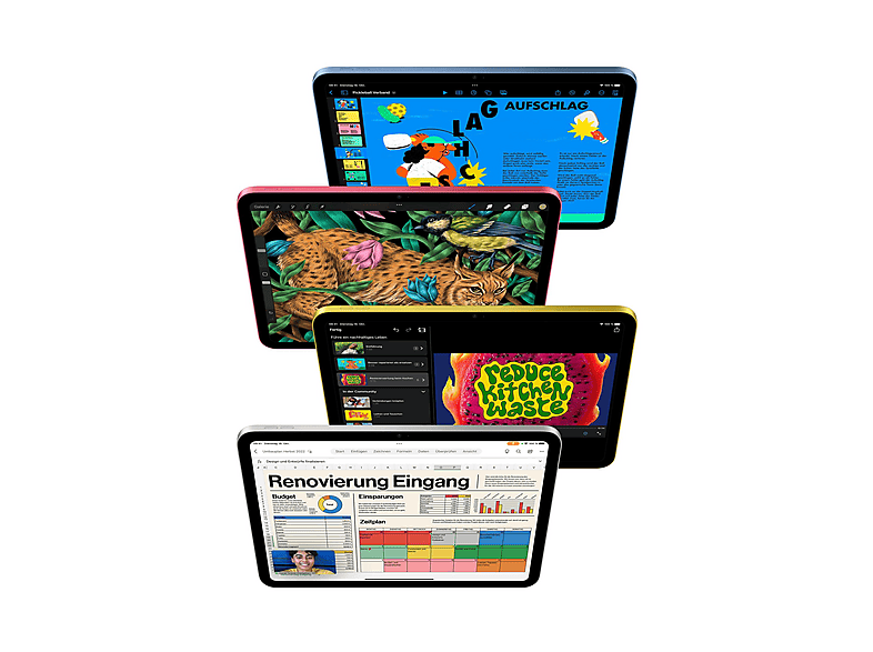 Tablet - Apple iPad, 64 GB, Azul, 10,9 " Retina, 4 GB RAM, Apple, A14, Tablet iOS — foto 8