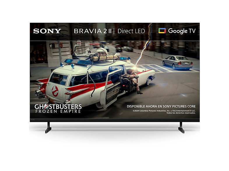 TV LED 55" - Sony BRAVIA 2 II, Direct LED, 4K HDR Processor X1, Smart TV (Google TV), TDT HD, DVB-T2, Dolby Atmos, Chromecast, Eco, 55S25M2 — foto 1