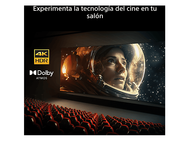 TV LED 55" - Sony BRAVIA 2 II, Direct LED, 4K HDR Processor X1, Smart TV (Google TV), TDT HD, DVB-T2, Dolby Atmos, Chromecast, Eco, 55S25M2 — foto 11