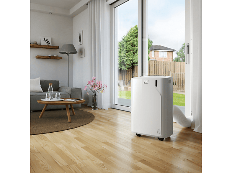 Aire acondicionado portátil - De Longhi, De'Longhi Pinguino PACEMK82, 2350 frig/h, 2.4kW, 80m³, 3 en 1, Función deshumidificador, 63dB, Blanco — foto 3