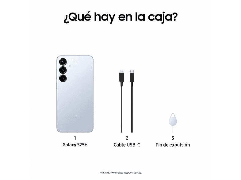 Smartphone - Samsung Galaxy S25+, Blue, Móvil Android, 512 GB, 12 GB RAM, 6,7 " Dynamic AMOLED  3088x1440 WQHD+, 4900 mAh — foto 7