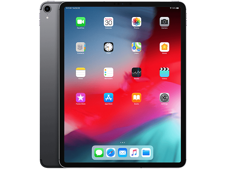 Tablet - Apple iPad Pro, 512 GB, Gris, 12,9 ", Apple, A12X, Tablet iOS