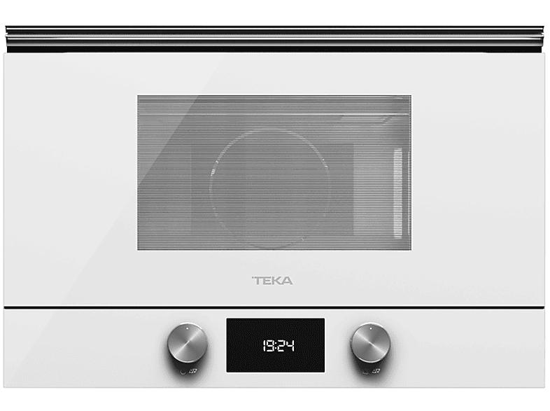 Microondas integrable - Teka 112030000 ML 8220 BIS L WH, 1 kW, 5 potencia, 22 l, Blanco