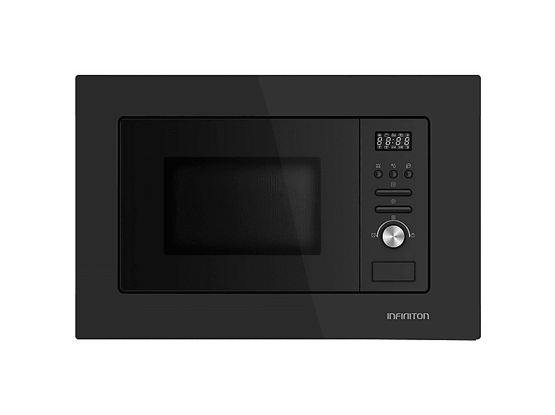 Microondas integrable - Infiniton IMW-20BTN, 800 W, 20 l, Negro — foto 1