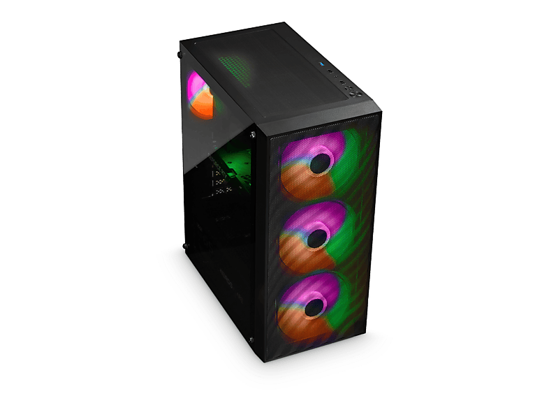 PC Gaming - Cybernerds | P7 | Pro Gaming |, AMD Ryzen 5 5500, 16 GB RAM, 512 GB SSD, Radeon™ RX 7600, Windows 11, Negro — foto 3