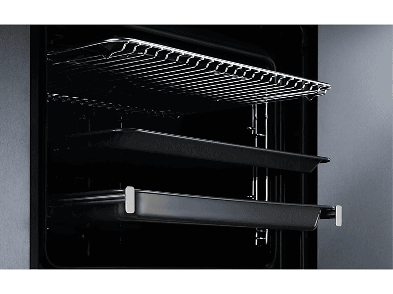 Horno - Electrolux EOH4P56BX, Multifunción, Pirolítico, 65 l, Función Grill, Inox antihuellas — foto 3