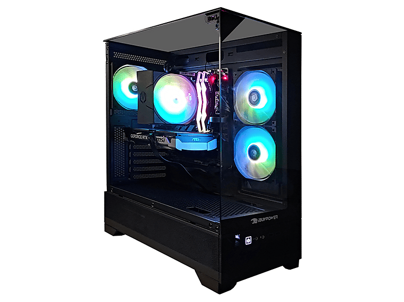 PC Gaming - Ibuypower Fighter Zion Lite, Ryzen 5 5500G, 16 GB RAM, 1 TB SSD, GeForce RTX™ 3050, Windows 11 Home, Negro