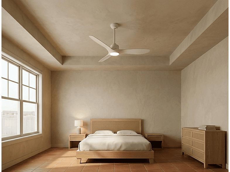 Ventilador de techo - Purline TongaD132C0364872, 6 velocidades, Blanco — foto 7