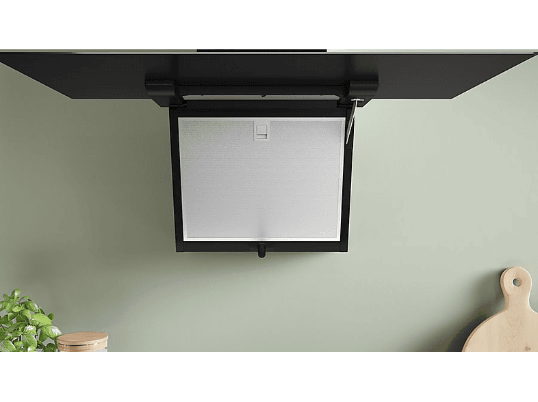 Campana decorativa - Bosch DWK87FN60, 3 velocidades, 431 m³/h, Ultrasilenciosa, Campana inteligente, 79 cm, Negro — foto 7
