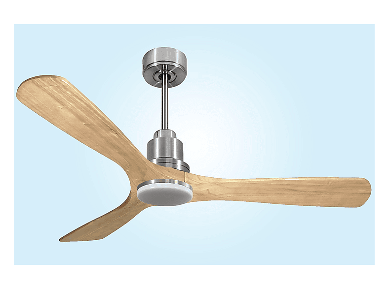 Ventilador de techo - Purline ParosD132C04LED64546, 18 W, 6 velocidades, Plata — foto 6