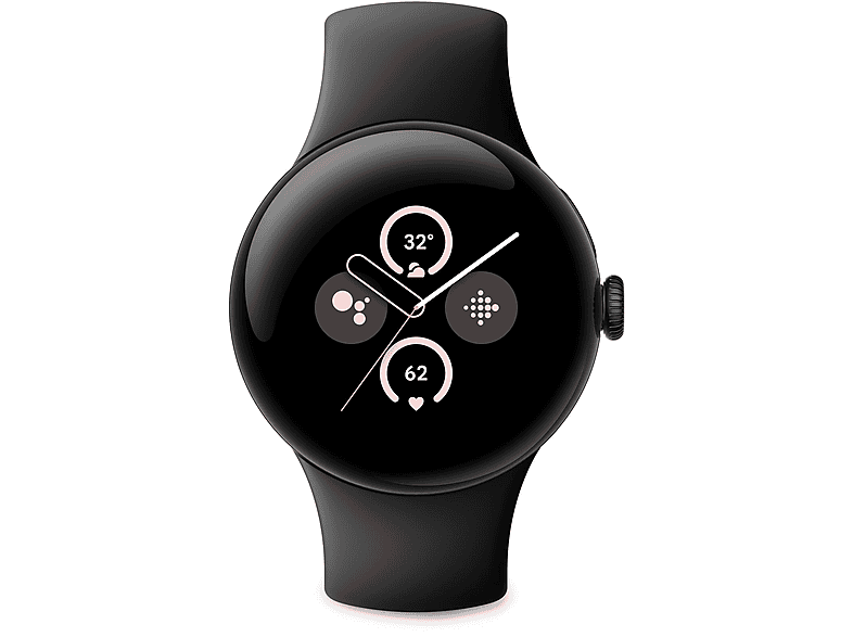 Smartwatch - Google Pixel Watch 2, S/L, Aluminio, Negro — foto 1