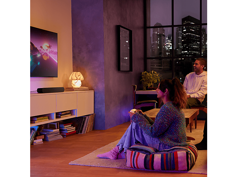 Barra de sonido - Sonos Ray, WiFi, AirPlay 2, Control táctil, Luces LED, Negro — foto 7