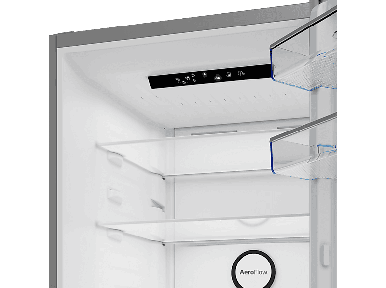 Frigorífico combi - Beko B5RCNE416HXB, Neo Frost Dual Cooling, 203.5 cm, 415 l, AeroFlow, Tecnología Harvest Fresh, Inox — foto 14