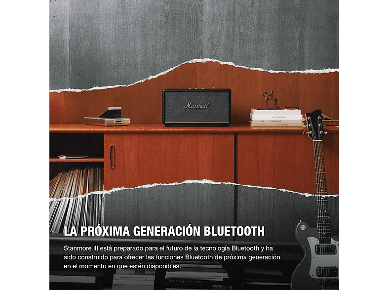 Altavoz bluetooth - Marshall Stanmore III, 50 W, Bluetooth 5.2, Negro — foto 9