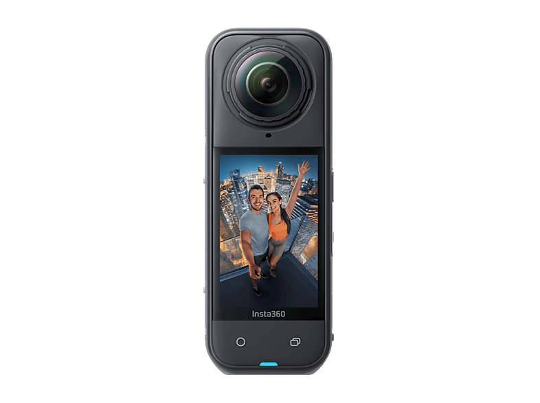 Cámara deportiva - Insta360 X5 Motorcycle Bundle, 8K, 185 min Autonomía, Sensor 1/1,28", Triple Chip de Inteligencia Artificial, Negro — foto 1