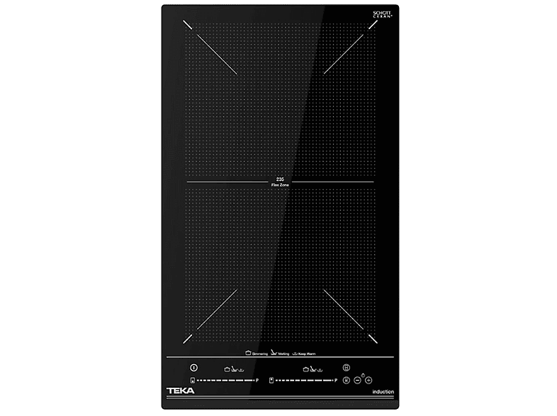 Placa de inducción - Teka 112510021 IZF 32400 MSP, 2 zonas, 300 mm, Negro