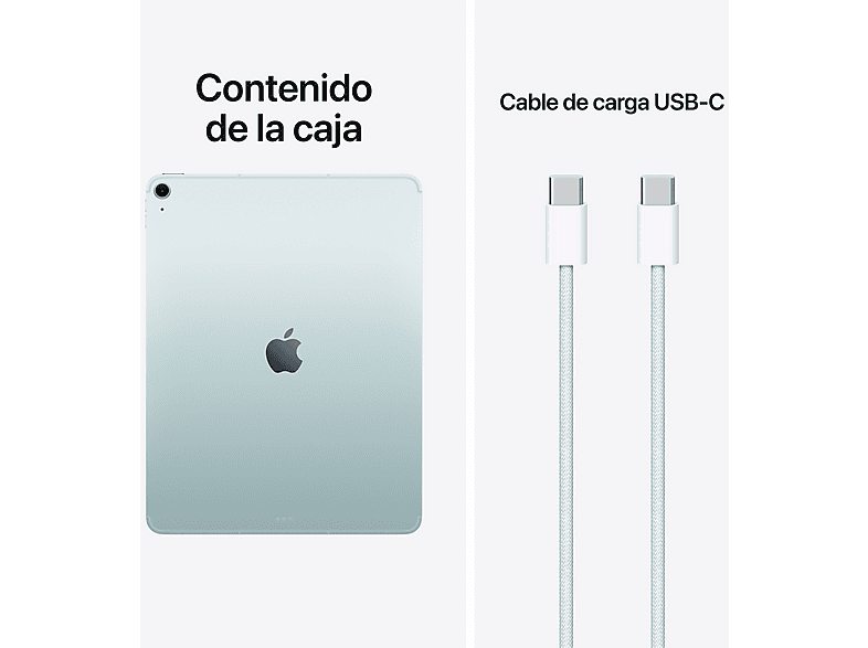 Tablet - Apple iPad Air (2026), 128 GB, Azul, 13" Liquid Retina, WIFI + CELL, Chip M4, 9 GPU — foto 10