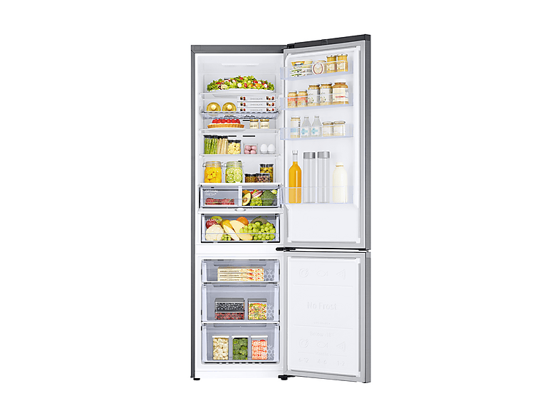 Frigorífico combi - Samsung Smart RB38C605DS9/EF, No Frost, 203 cm, 390l, All Around Cooling, WiFi, Inox — foto 3