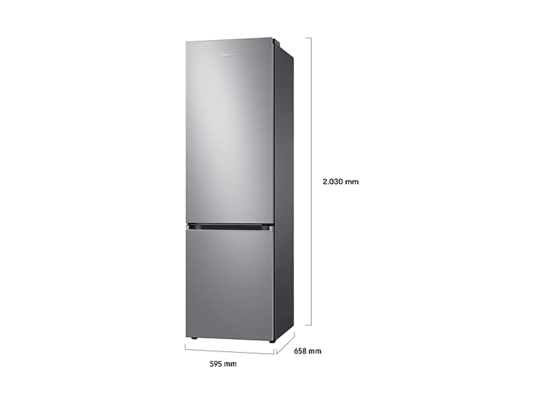 Frigorífico combi - Samsung Smart RB38C605DS9/EF, No Frost, 203 cm, 390l, All Around Cooling, WiFi, Inox — foto 15