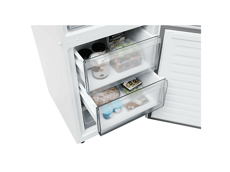 Frigorífico combi - Candy CNCQ2T620CW, No Frost, 205 cm, 409 l, Iluminación LED, Blanco — foto 10