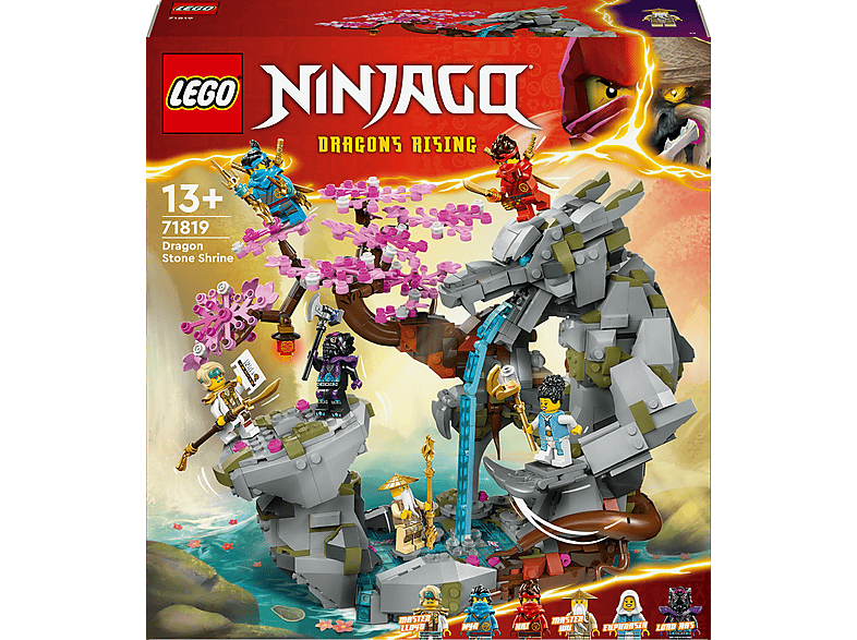 Juego de construcción - LEGO NINJAGO® Santuario de Piedra del Dragón Juego de aventuras y juguete ninja 71819, edad recomendada: 13 año(s) — foto 4