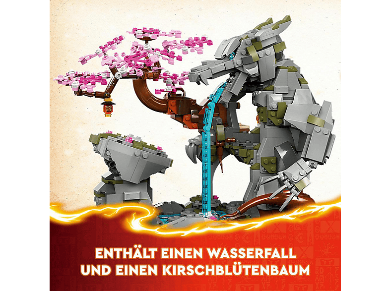 Juego de construcción - LEGO NINJAGO® Santuario de Piedra del Dragón Juego de aventuras y juguete ninja 71819, edad recomendada: 13 año(s) — foto 8