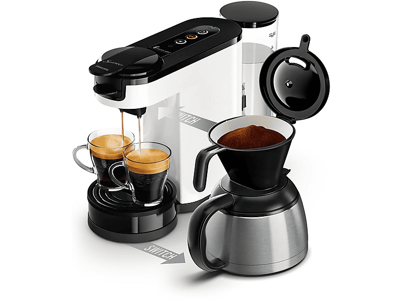 Cafetera combinada - Philips HD6592/04, 1450 W, Negro — foto 1