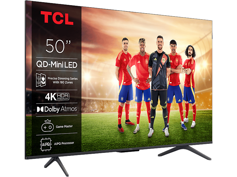 Televisor - TCL, TV QD-Mini LED 50" - TCL 50C6KS, 4K HDR Premium, FALD, Smart TV con Google TV, Dolby Vision IQ·Atmos, 60Hz, Wifi — foto 4