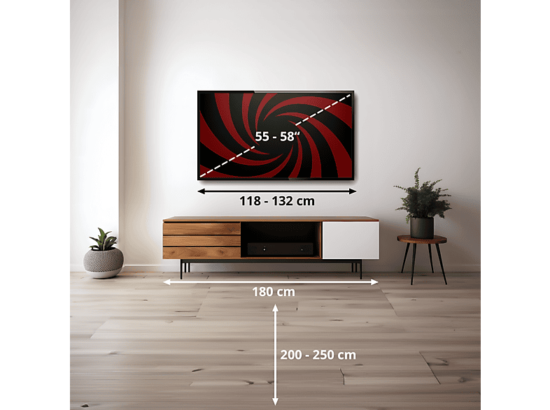 TV LED 55" - LG 55NU850B6LA, UHD 4K, Procesador Inteligente α7 AI Processor 4K Gen9, Smart TV, DVB-T2 (H.265), Negro — foto 2