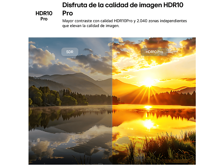 TV LED 55" - LG 55NU850B6LA, UHD 4K, Procesador Inteligente α7 AI Processor 4K Gen9, Smart TV, DVB-T2 (H.265), Negro — foto 9